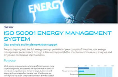 ISO 50001 Energy Management Systems