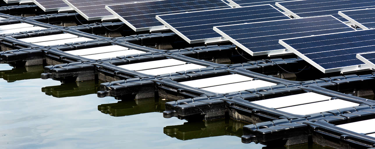 Floating solar project for Singapore