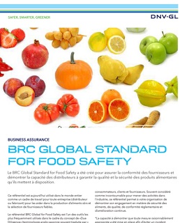 BRC Global Standard for Food Safety