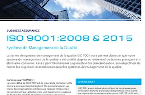 ISO 9001:2008 & 2015