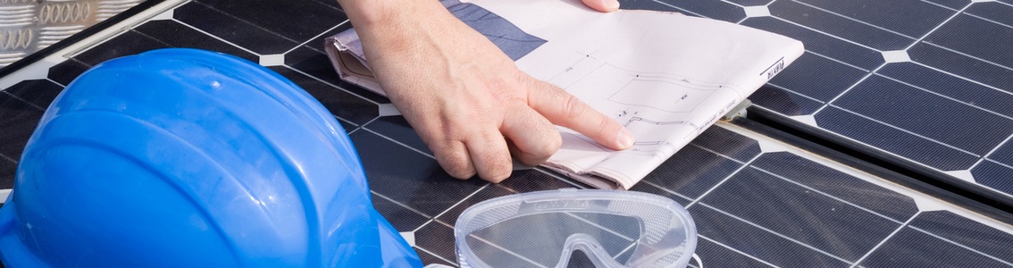 Independent engineering review of a solar PV plant