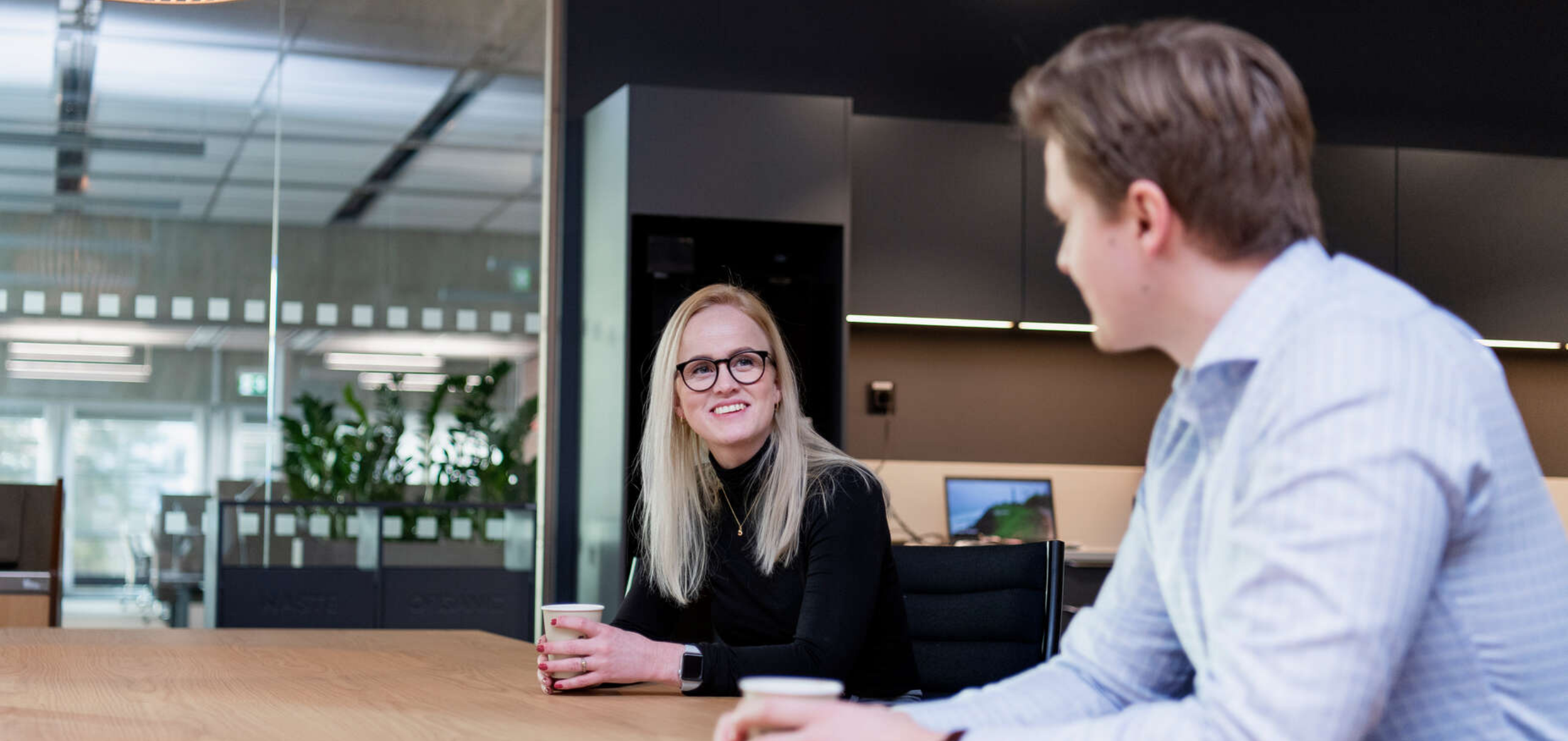 Meetings with colleagues and clients in the office